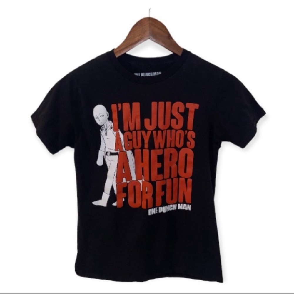 One Punch Man “I’m just a hero” Short Sleeve Tee